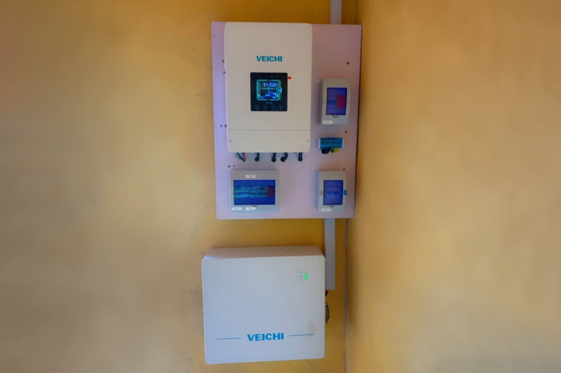 SV Series 6kW Off-grid Solar Energy Storage Project in Lagos, Nigeria