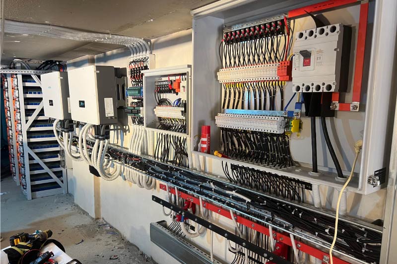 VHT Series 50kW Hybrid Solar Project in Syria