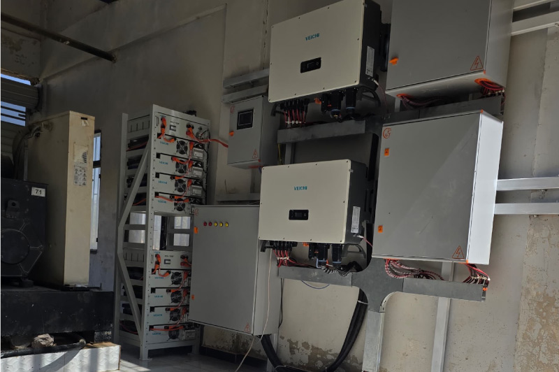 VHT Series 50kW Hybrid Solar Project in Syria Hospital